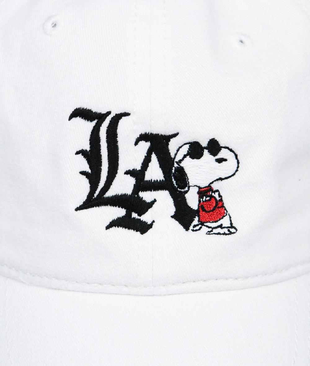 Riot Society Peanuts Snoopy LA Chill Embroidered Dad Hat