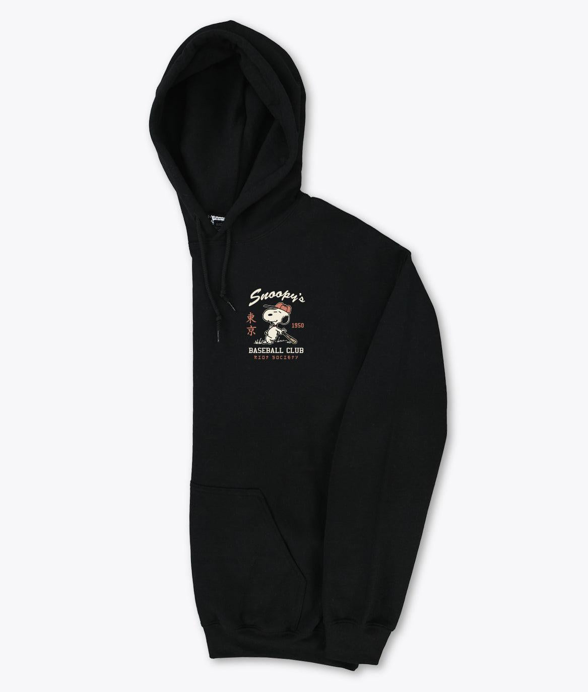 Riot Society Peanuts Snoopy's Baseball Club Womens Hoodie