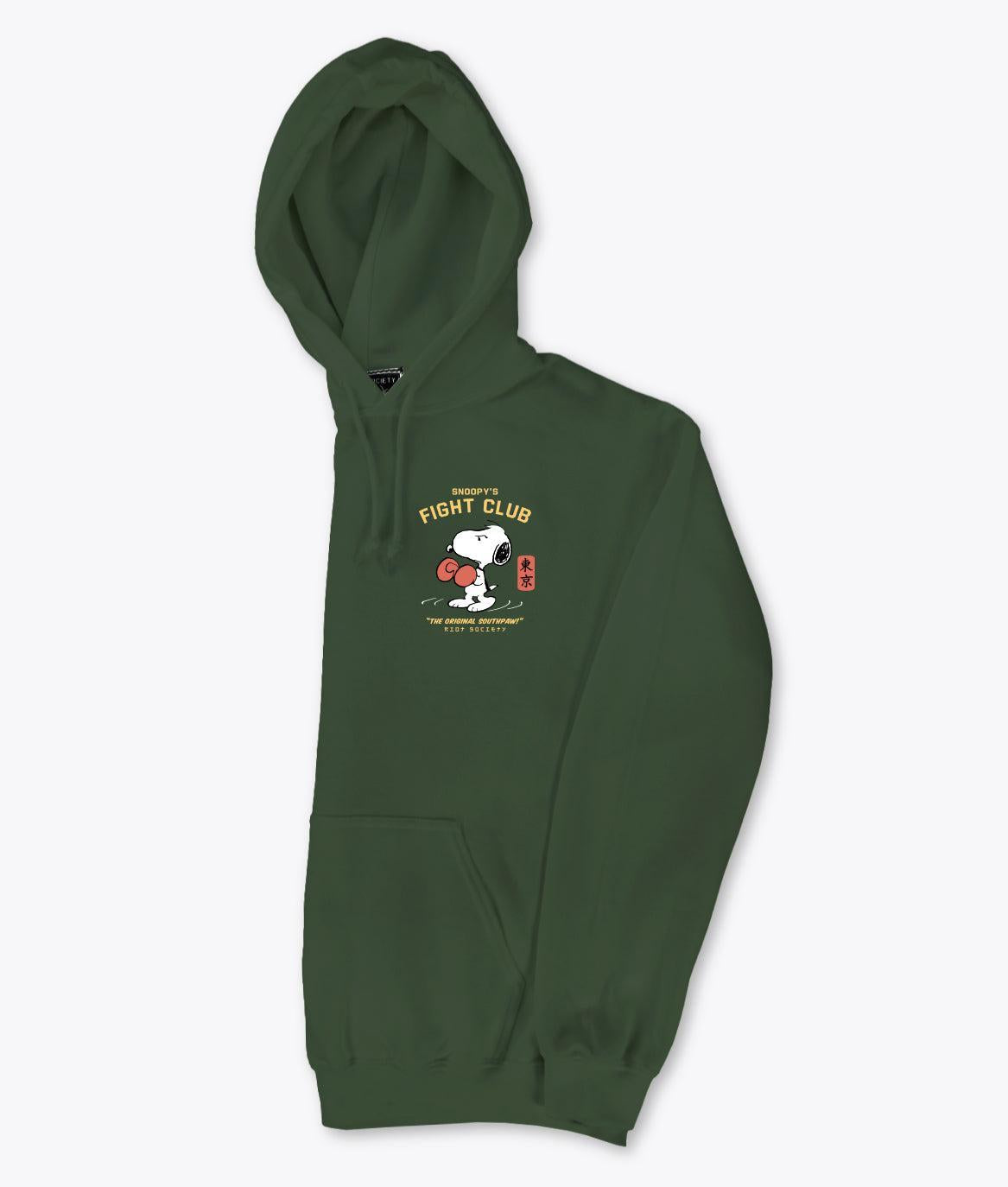 Riot Society Peanuts Snoopy's Fight Club Womens Hoodie