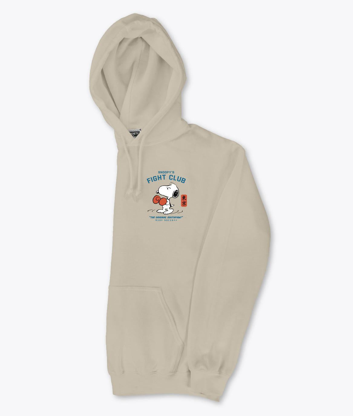 Riot Society Peanuts Snoopy's Fight Club Womens Hoodie