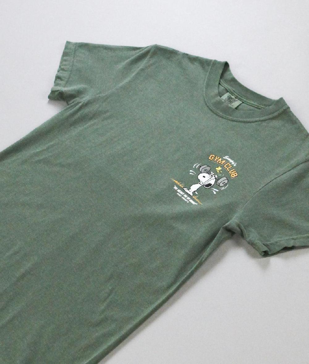 Riot Society Peanuts Snoopy's Gym Club Boyfriend Tee