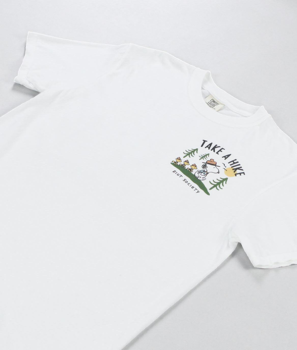 Riot Society Peanuts Snoopy Take A Hike Boyfriend Tee