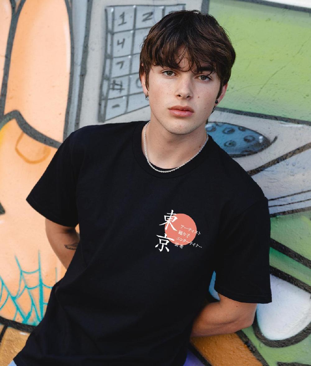 Riot Society Geisha Samurai Katana Mens T-Shirt