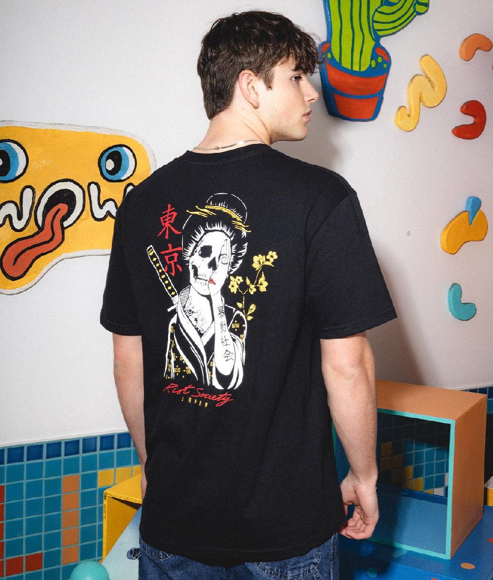 Riot Society Geisha Shame 2.0 Mens T-Shirt