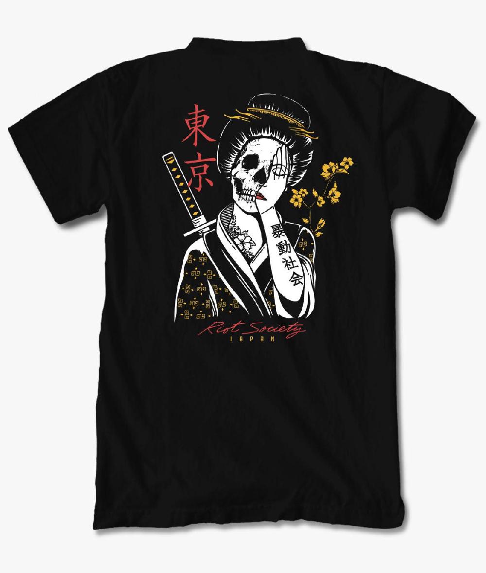 riot society Geisha Shame 2.0 Mens T-Shirt