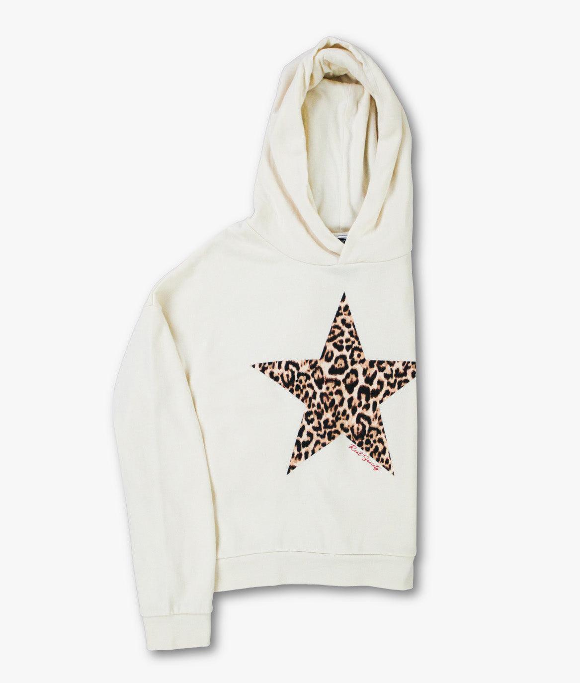 Riot Society Leopard Star Womens Summer Hoodie