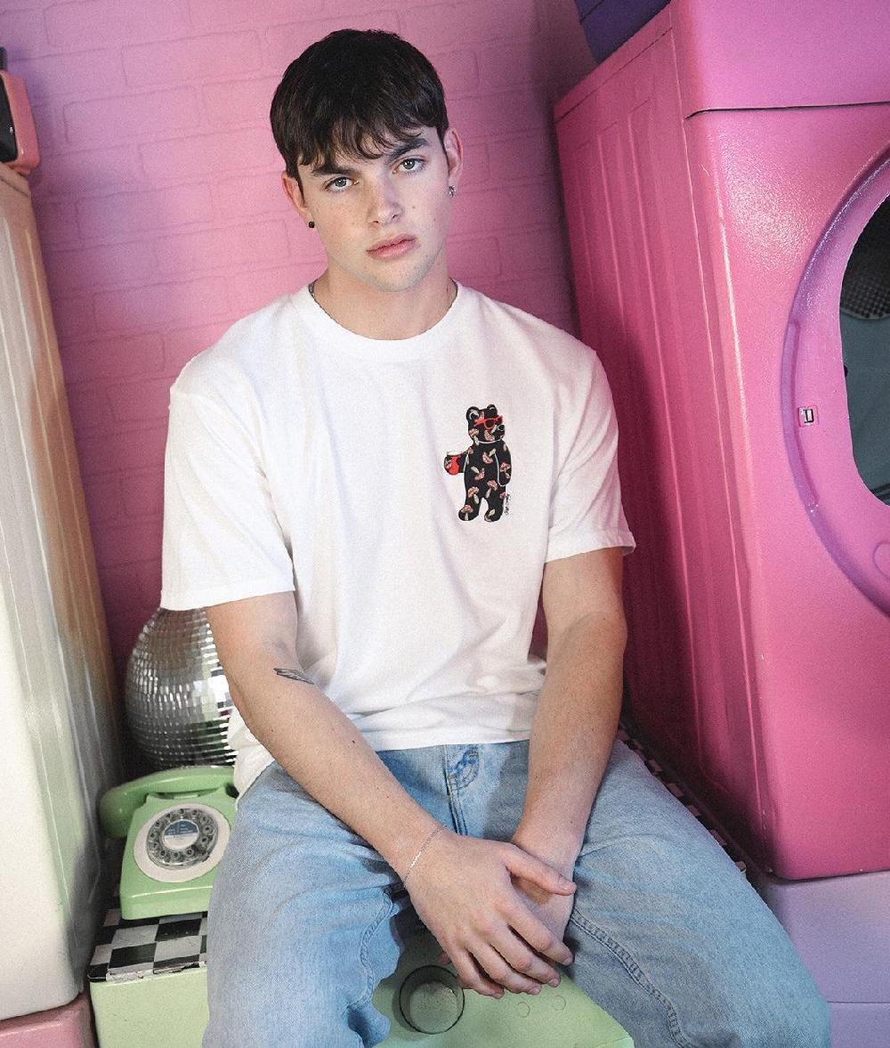 Riot Society Mushroom Bear Mens T-Shirt