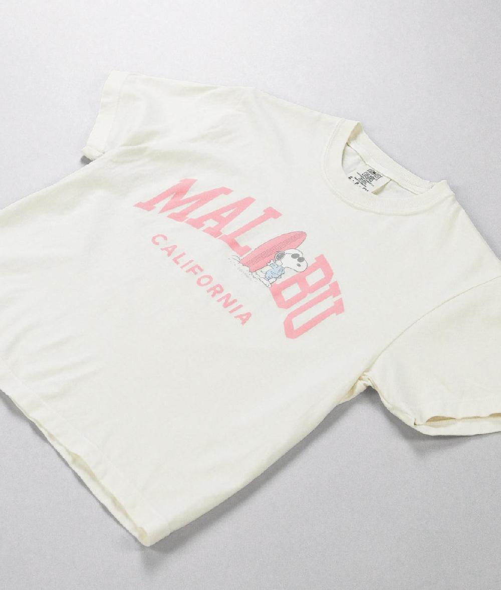 Riot Society Peanuts Snoopy Malibu Crop Tee