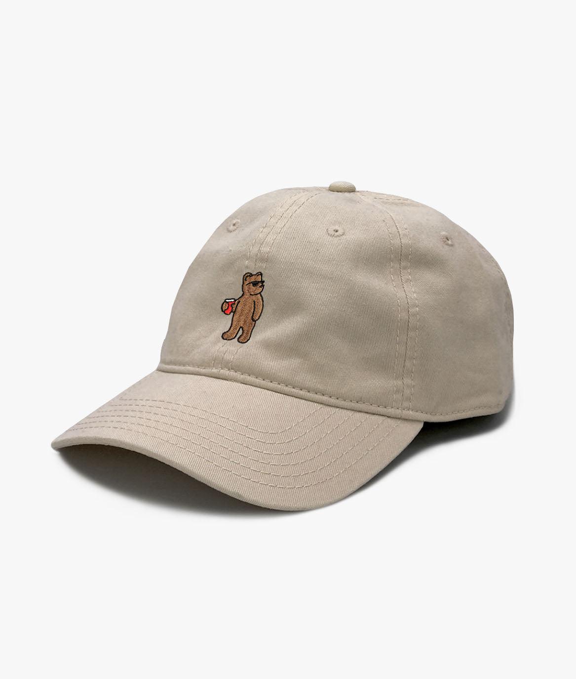 Riot Society Riot Bear Embroidered Dad Hat
