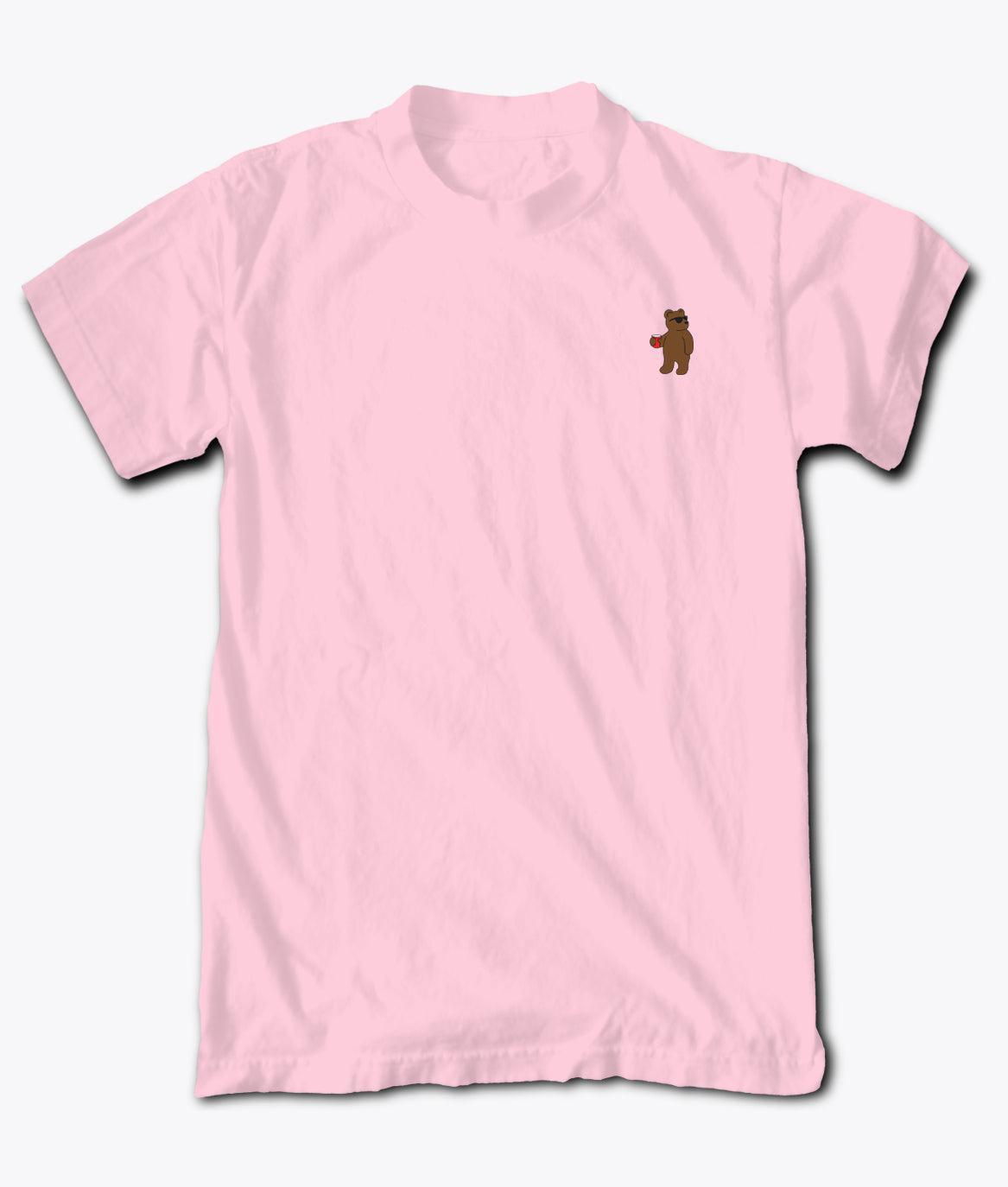 Riot Society Riot Bear Embroidered Mens T-Shirt