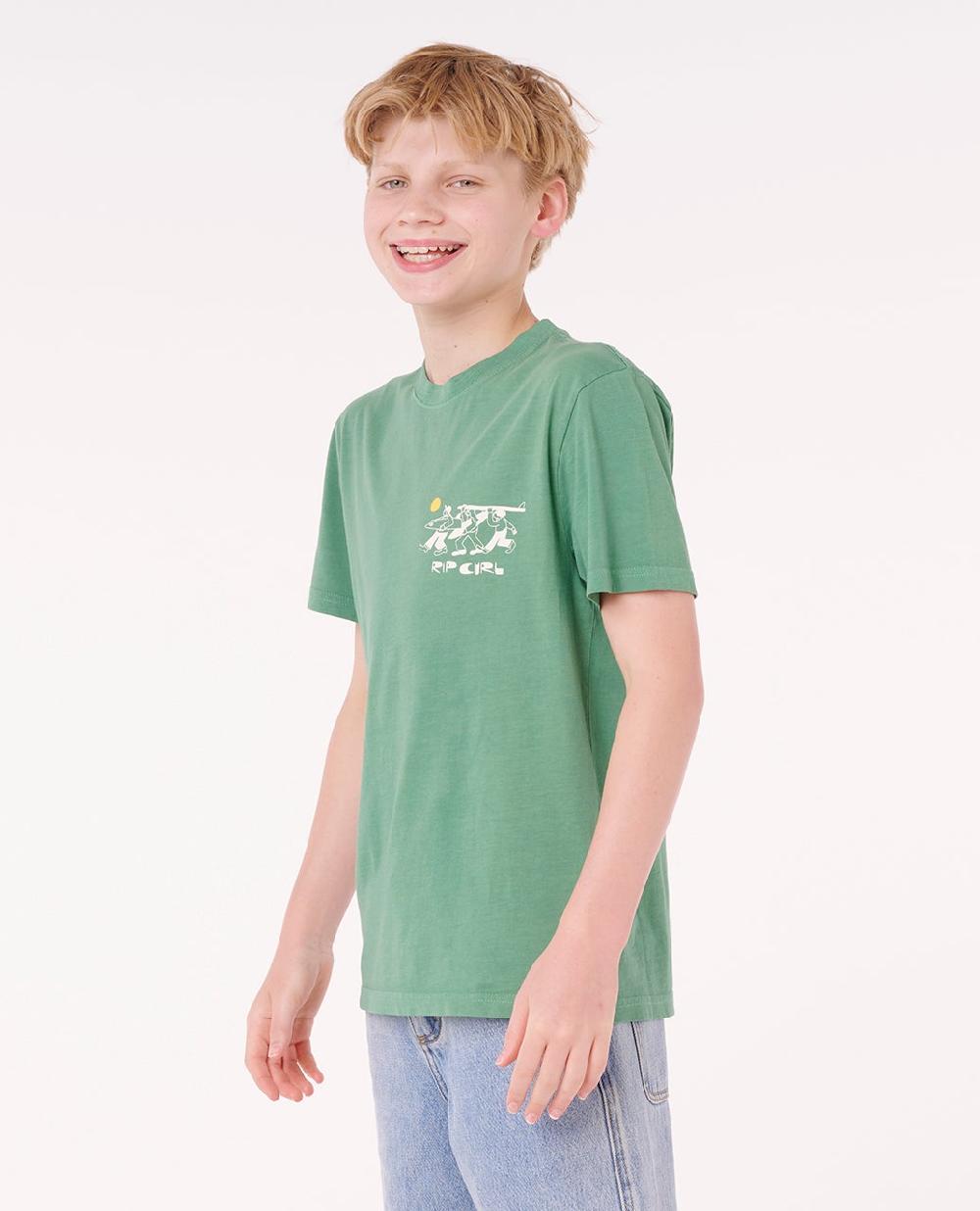 Rip Curl Artist Of The Search - Ty Williams Dudes Tee - Kids