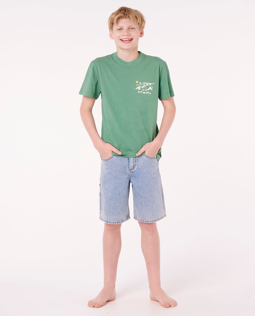 Rip Curl Artist Of The Search - Ty Williams Dudes Tee - Kids