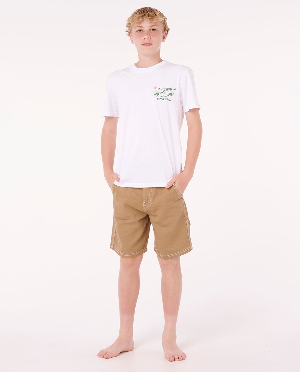 Rip Curl Artist Of The Search - Ty Williams Dudes Tee - Kids