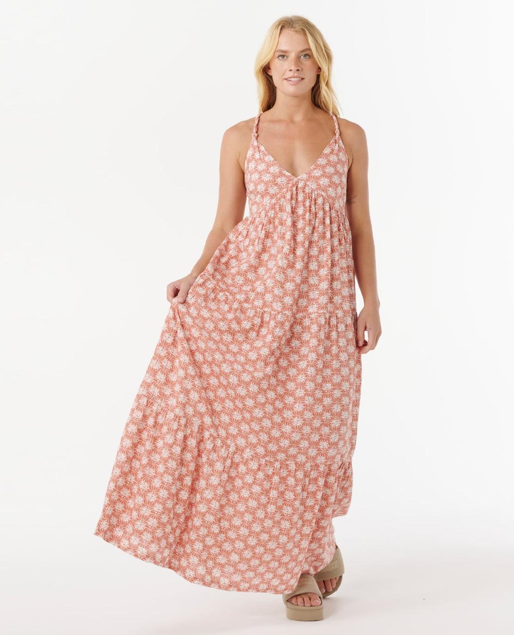 rip curl Artist Of The Search - Ty Williams Knotted Maxi Dress