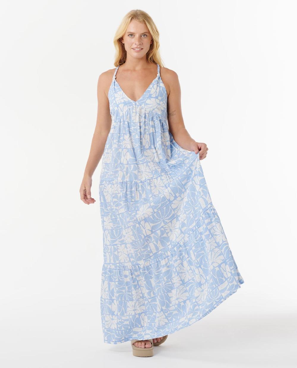 rip curl Artist Of The Search - Ty Williams Knotted Maxi Dress