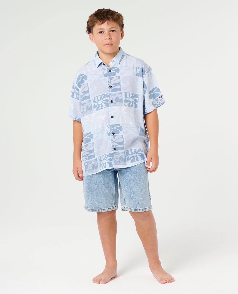 Rip Curl Artist Of The Search - Ty Williams Short Sleeve Shirt - Kids