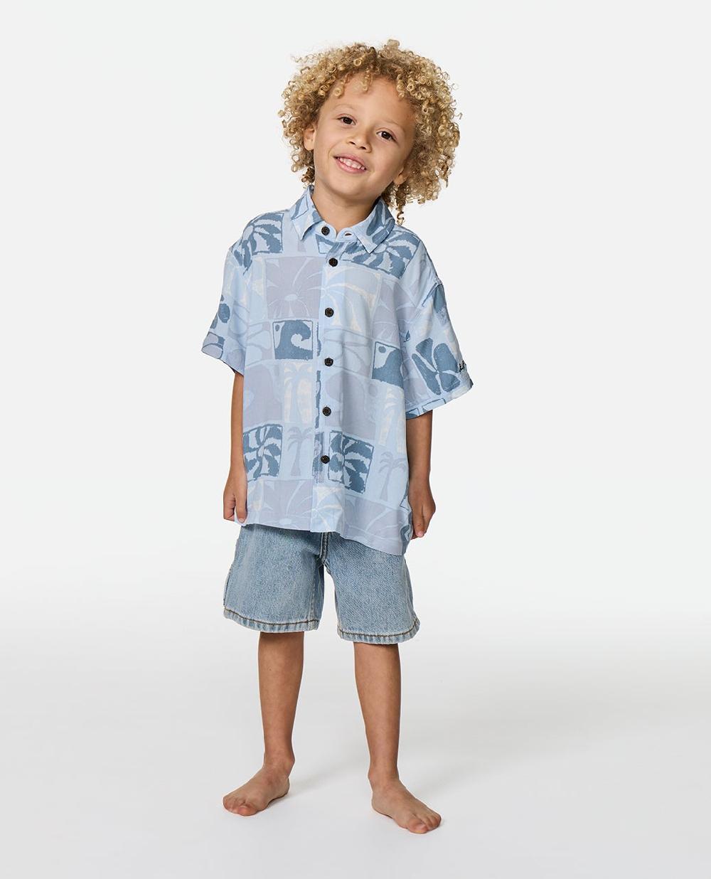 Rip Curl Artist Of The Search - Ty Williams Short Sleeve Shirt - Kids