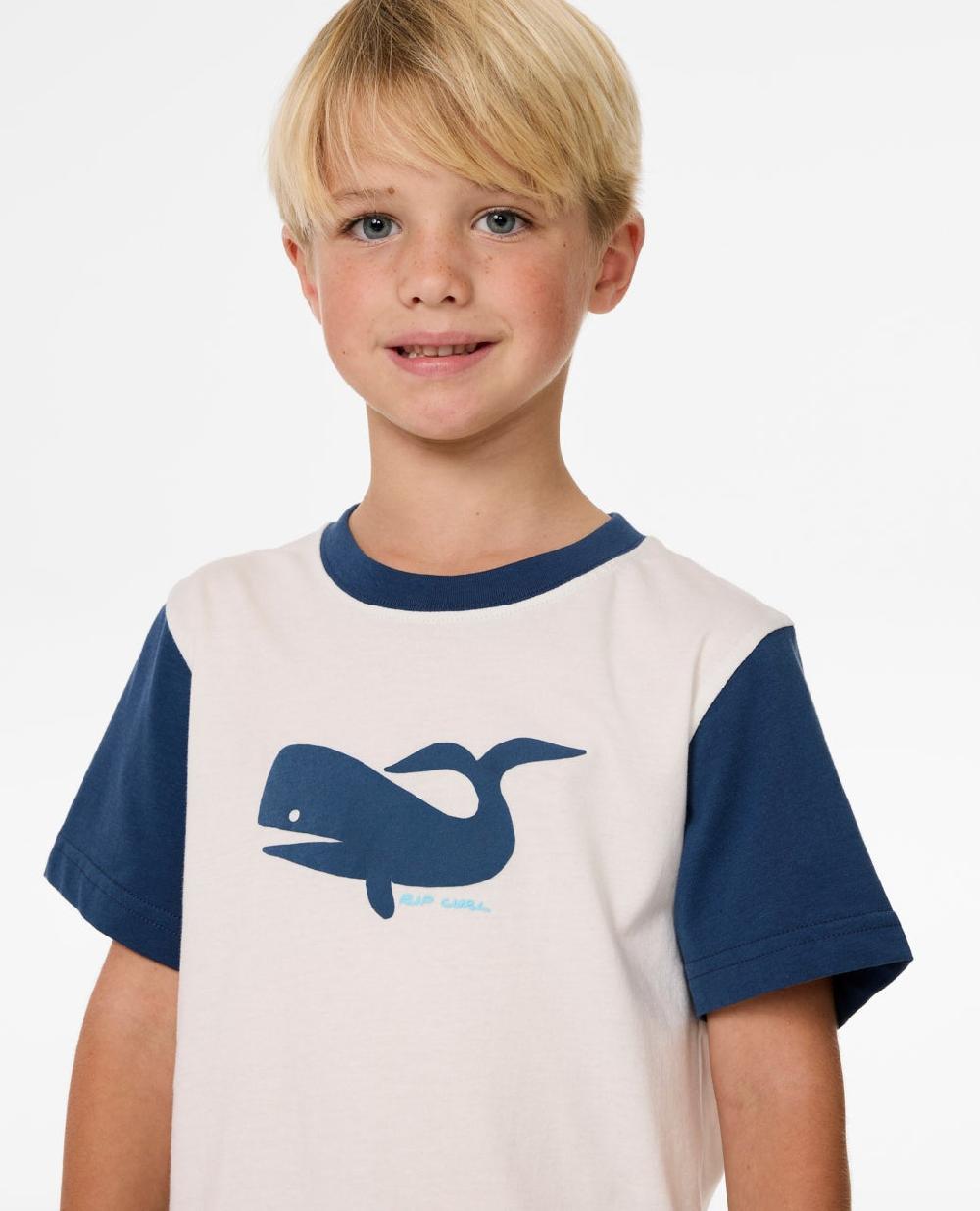 Rip Curl Artist Of The Search - Ty Williams Whale Tee - Kids