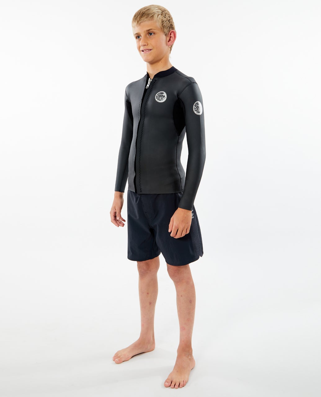 rip curl Dawn Patrol Long Sleeve Front Zip Jacket - Kids