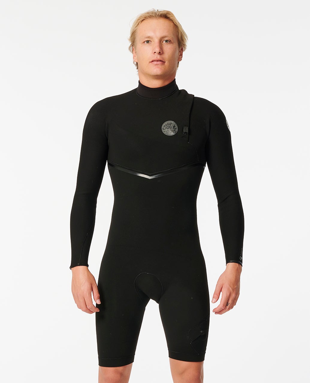 rip curl E-Bomb 2mm Zip Free Long Sleeve Short Leg Springsuit