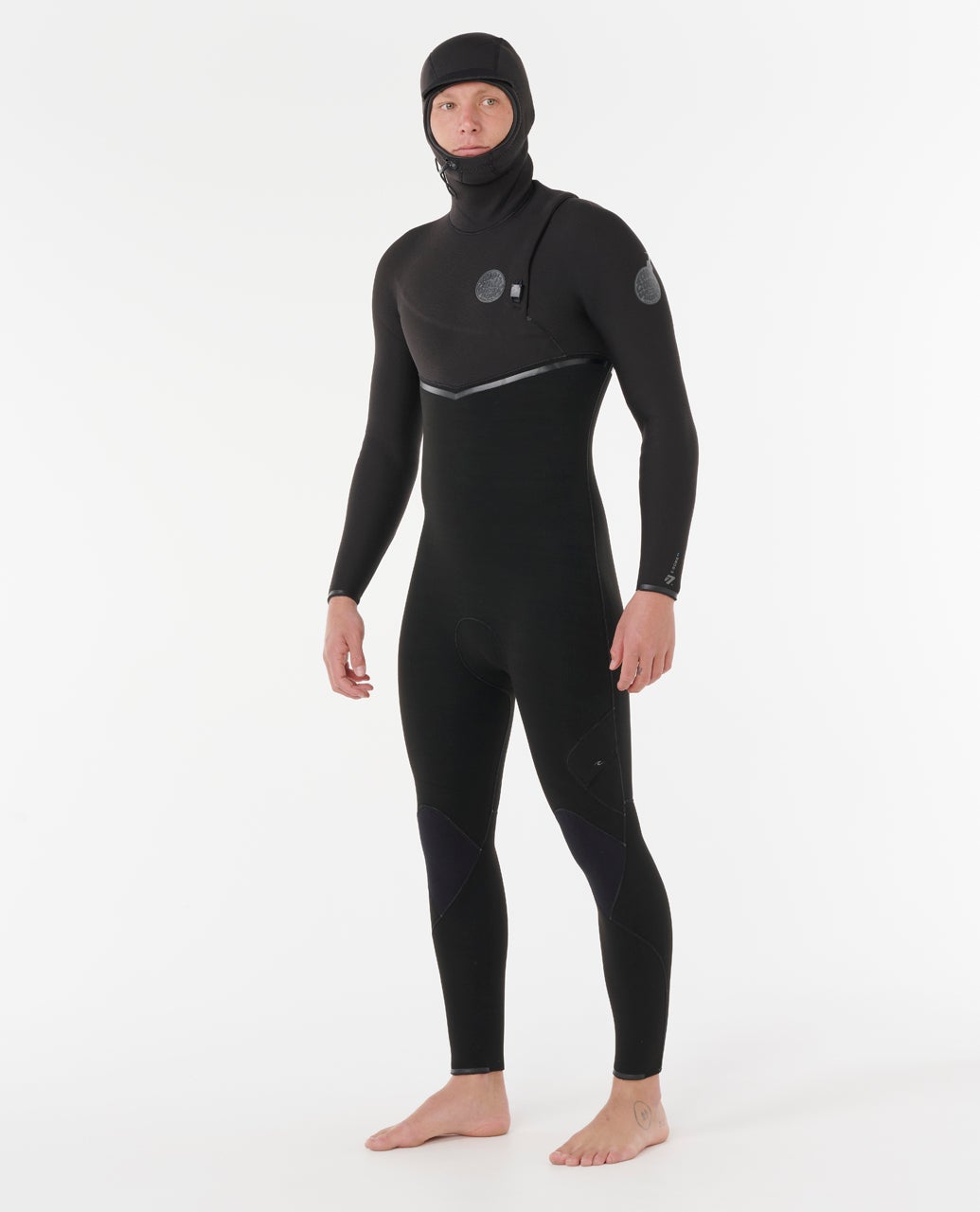 Rip Curl E-Bomb 5/4 Zip Free With Hood Fullsuit Wetsuit