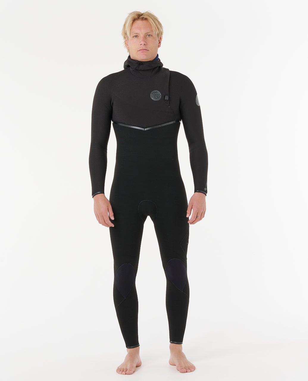 rip curl E-Bomb 5/4 Zip Free With Hood Fullsuit Wetsuit