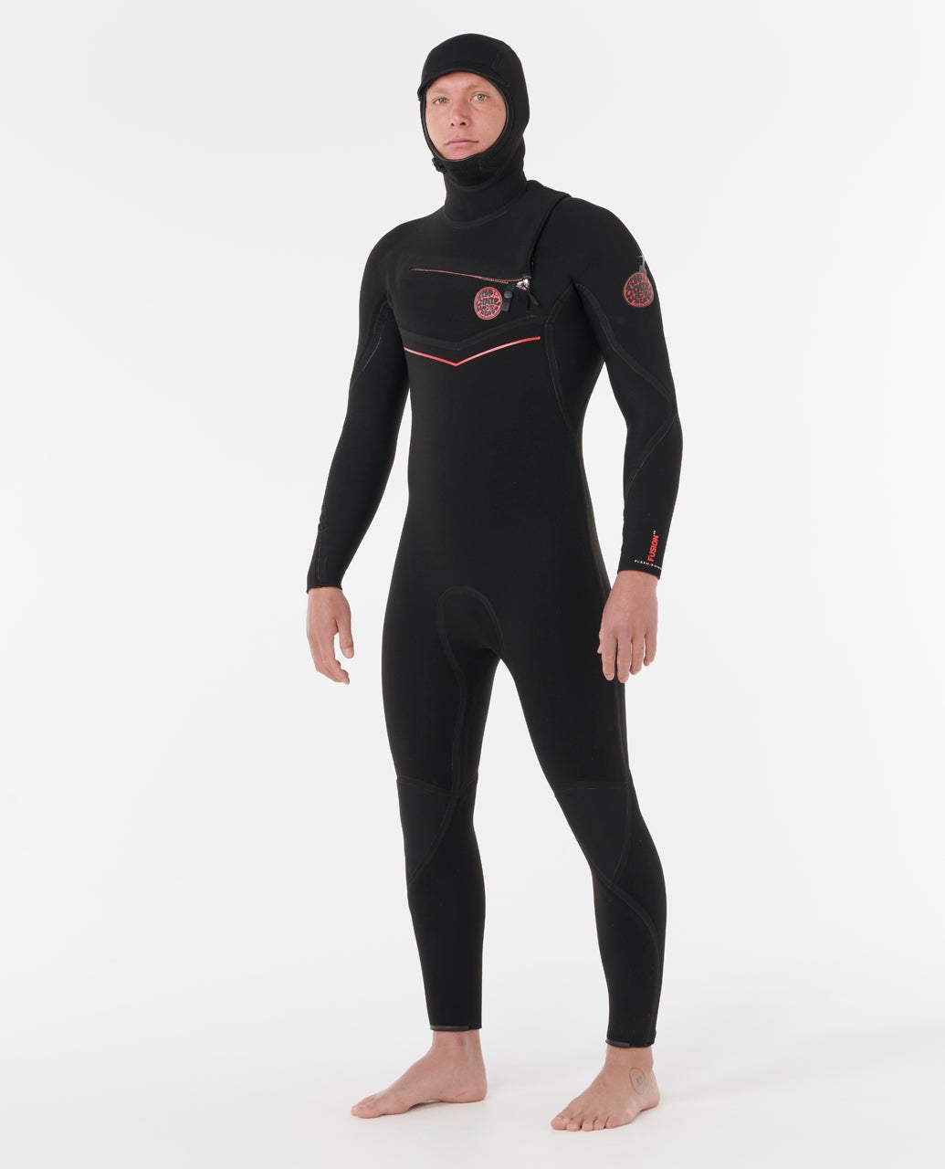 Rip Curl F-Bomb Fusion 4/3 Chest Zip With Hood Fullsuit Wetsuit