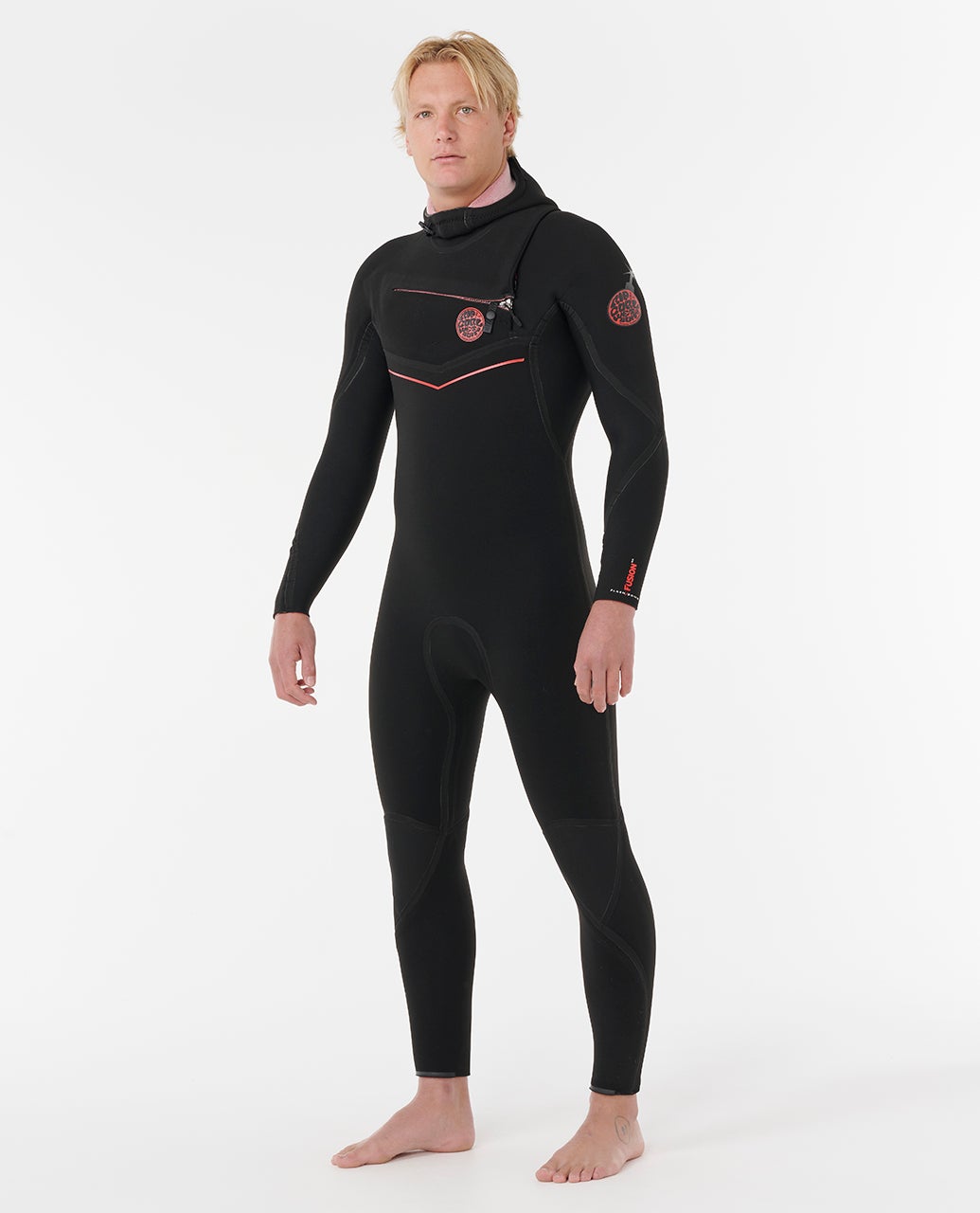 Rip Curl F-Bomb Fusion 5/4 Chest Zip With Hood Fullsuit Wetsuit