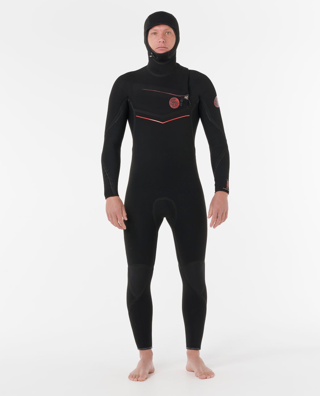 Rip Curl F-Bomb Fusion 5/4 Chest Zip With Hood Fullsuit Wetsuit