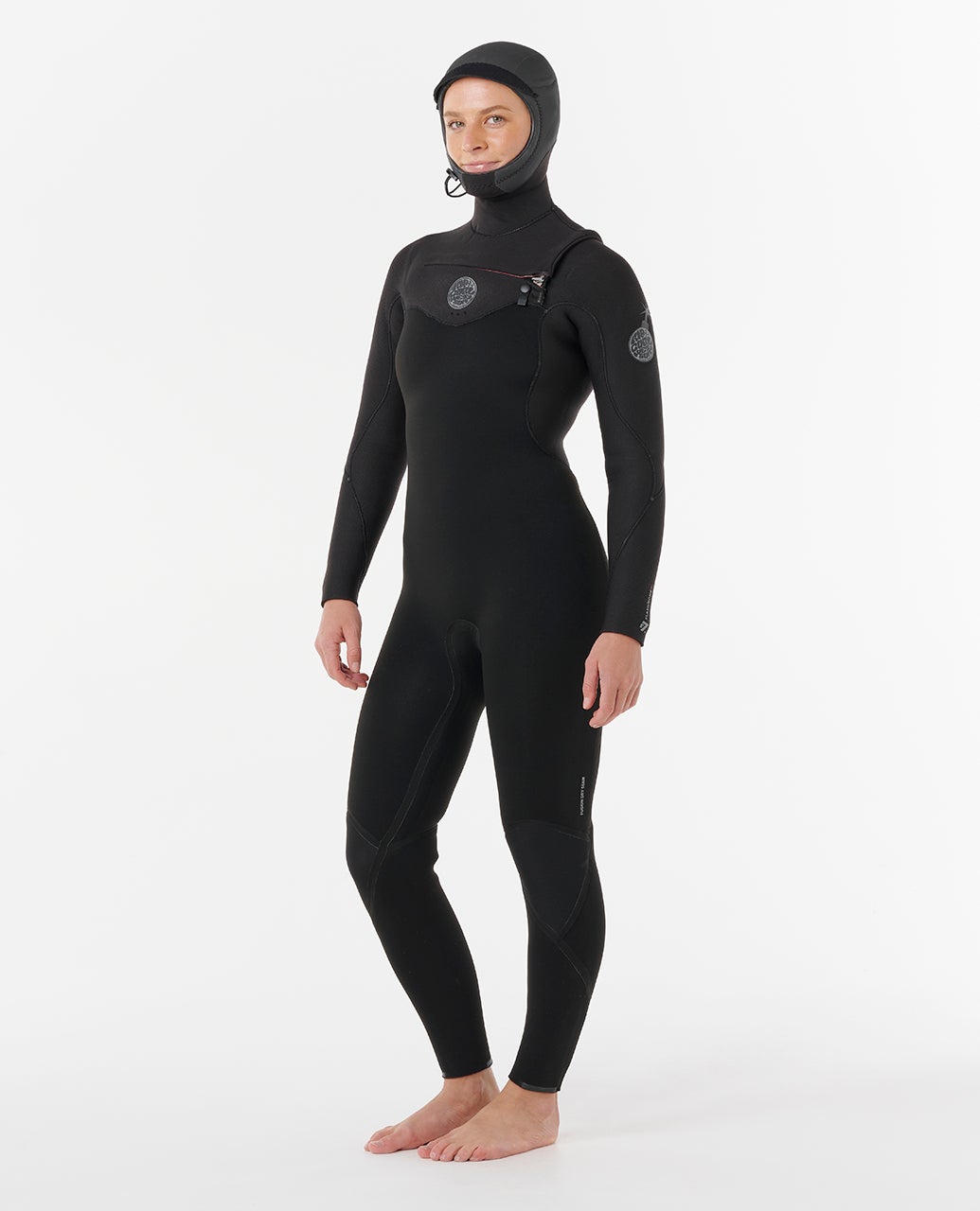 Rip Curl Flashbomb 5/4 BG Hooded Chest Zip Fullsuit Wetsuit