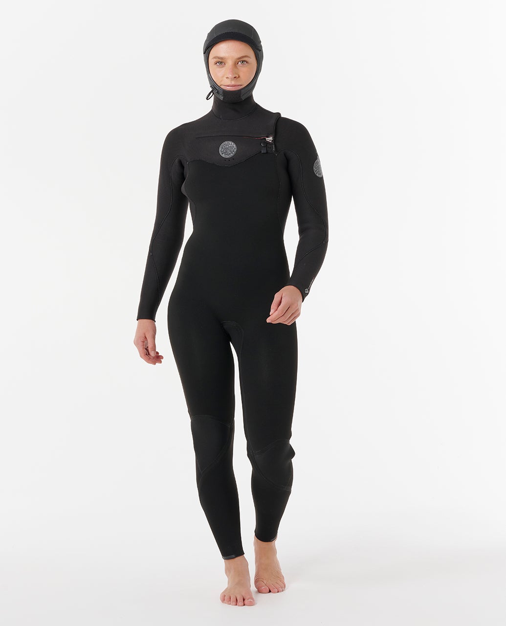 Rip Curl Flashbomb 5/4 BG Hooded Chest Zip Fullsuit Wetsuit
