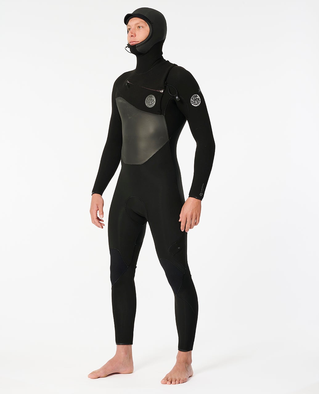 Rip Curl Flashbomb 5/4 Hooded Chest Zip Fullsuit Wetsuit