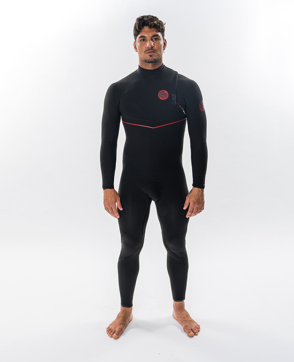 rip curl Flashbomb Fusion 4/3mm Zip Free Wetsuit Steamer