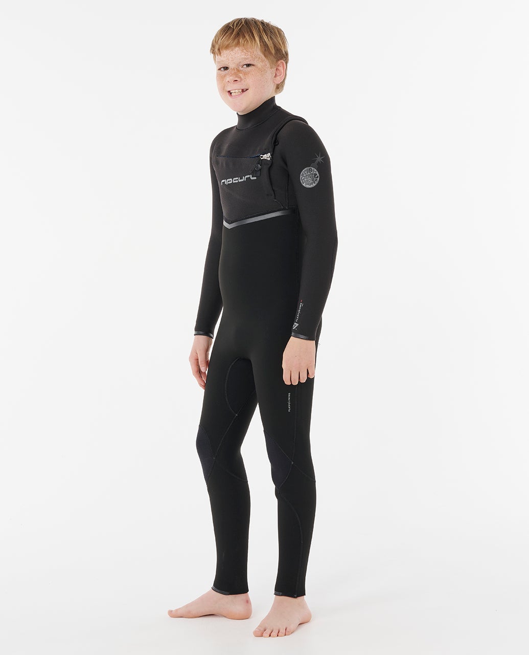 Rip Curl Flashbomb Pro 4/3 GB Chest Zip Fullsuit Wetsuit - Kids