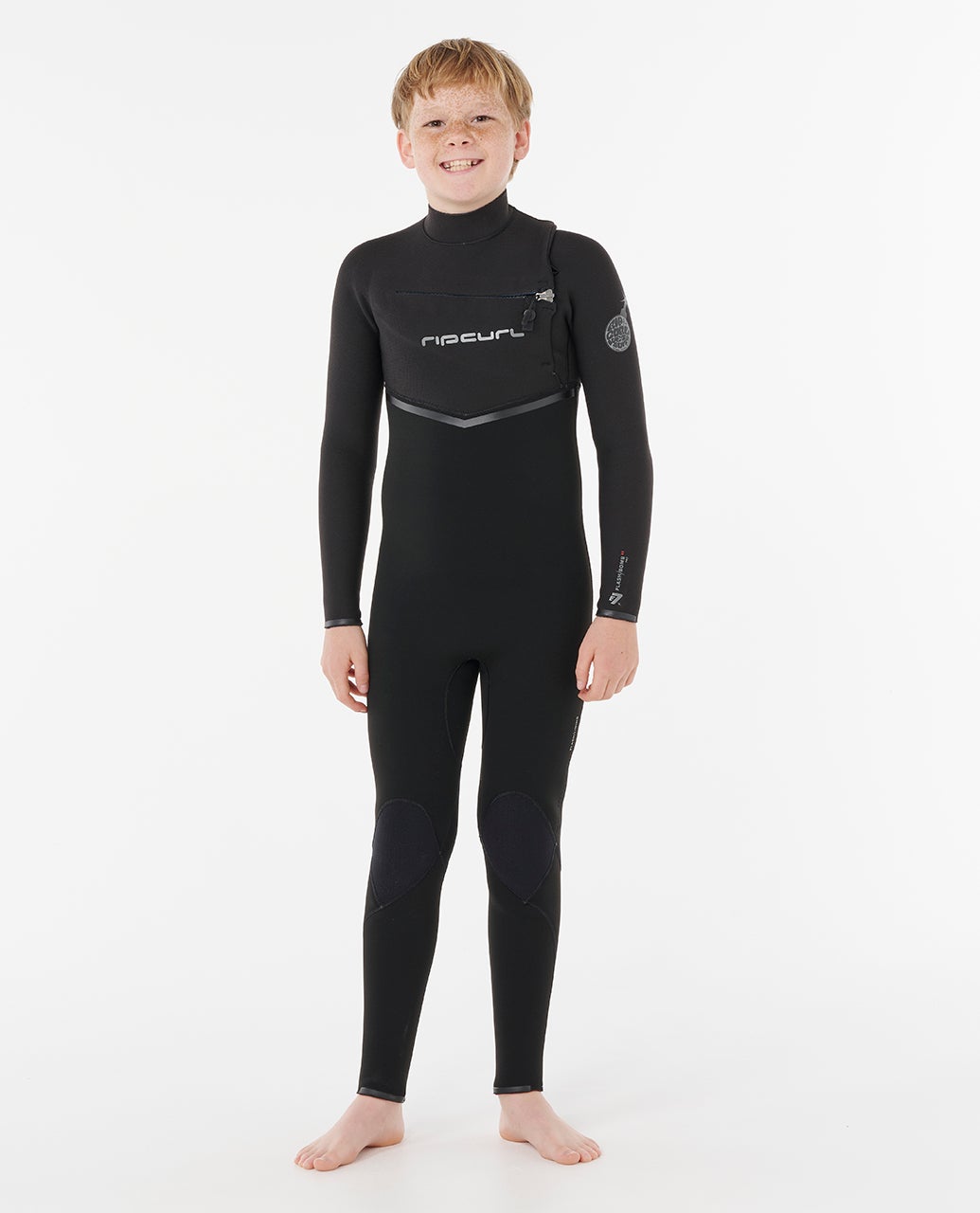 rip curl Flashbomb Pro 4/3 GB Chest Zip Fullsuit Wetsuit - Kids