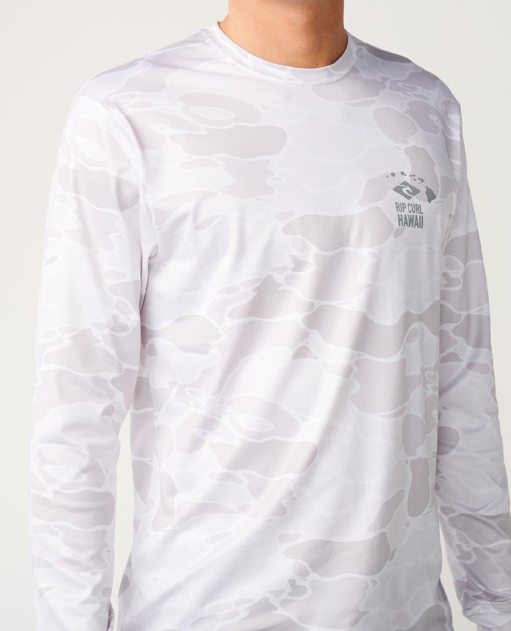 Rip Curl Hawaii Destination UPF Long Sleeve Rash Guard