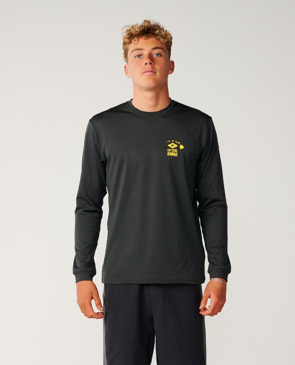 rip curl Hawaii Destination UPF Long Sleeve Rash Guard