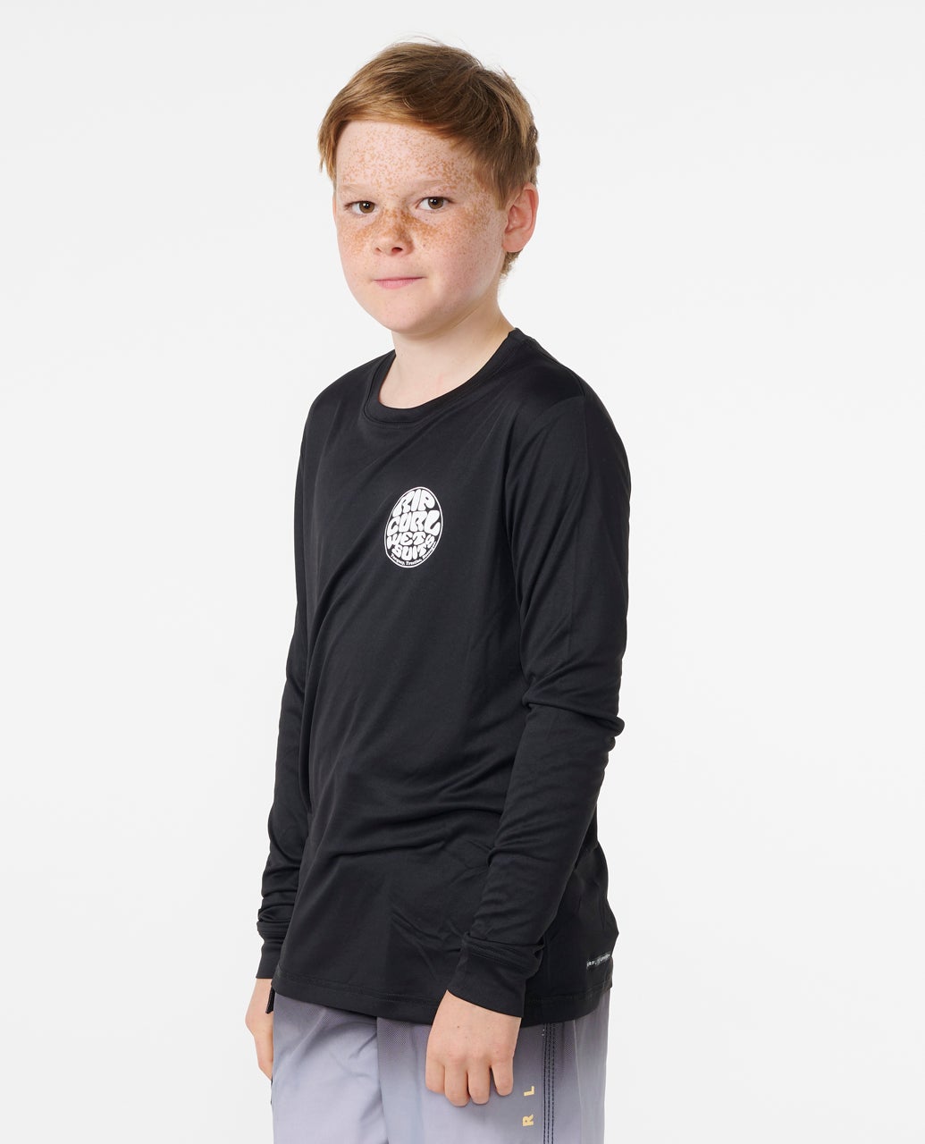 Rip Curl Icons Surflite UV Long Sleeve Rash Vest - Kids