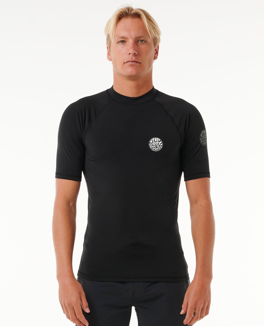 rip curl Icons UPF50+ Brushed Short Sleeve Rash Vest