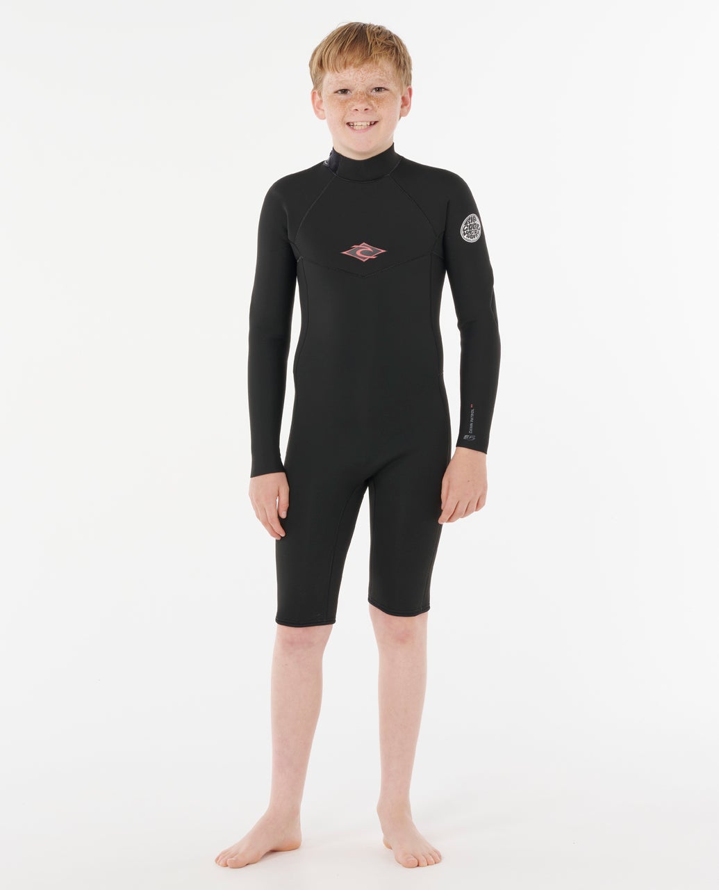 Rip Curl Kids Dawn Patrol Long Sleeve 2mm Back Zip Spring Suit Wetsuit