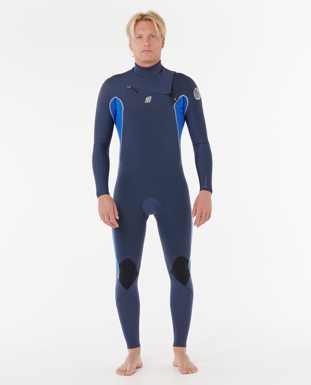 rip curl Mens Dawn Patrol 4/3 Chest Zip Steamer Wetsuit
