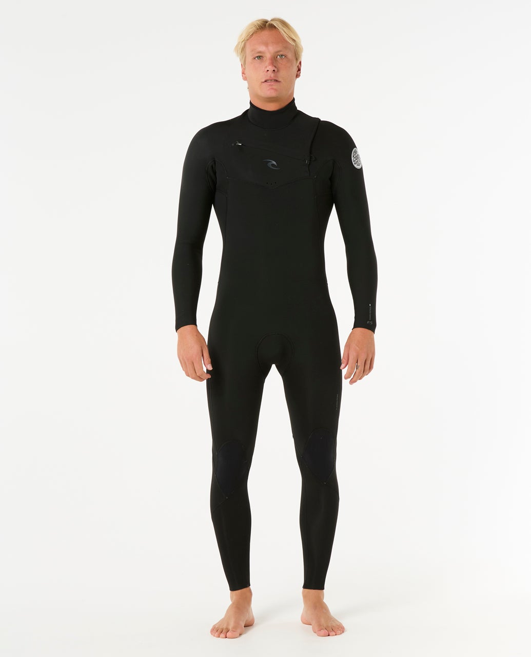 rip curl Mens Dawn Patrol 4/3 Chest Zip Steamer Wetsuit