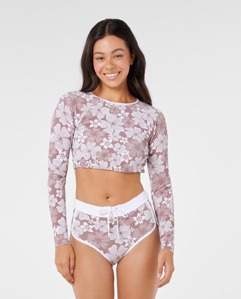 rip curl Aloha State Crop Rashie