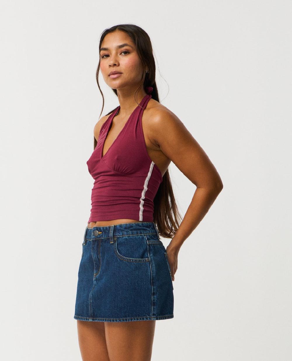 Rip Curl Archive Script Jersey Halter