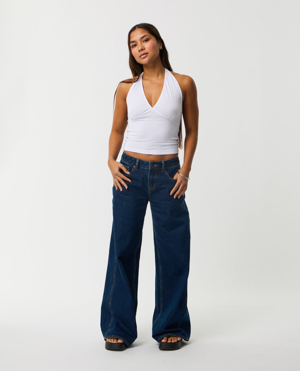 Rip Curl Archive Script Jersey Halter