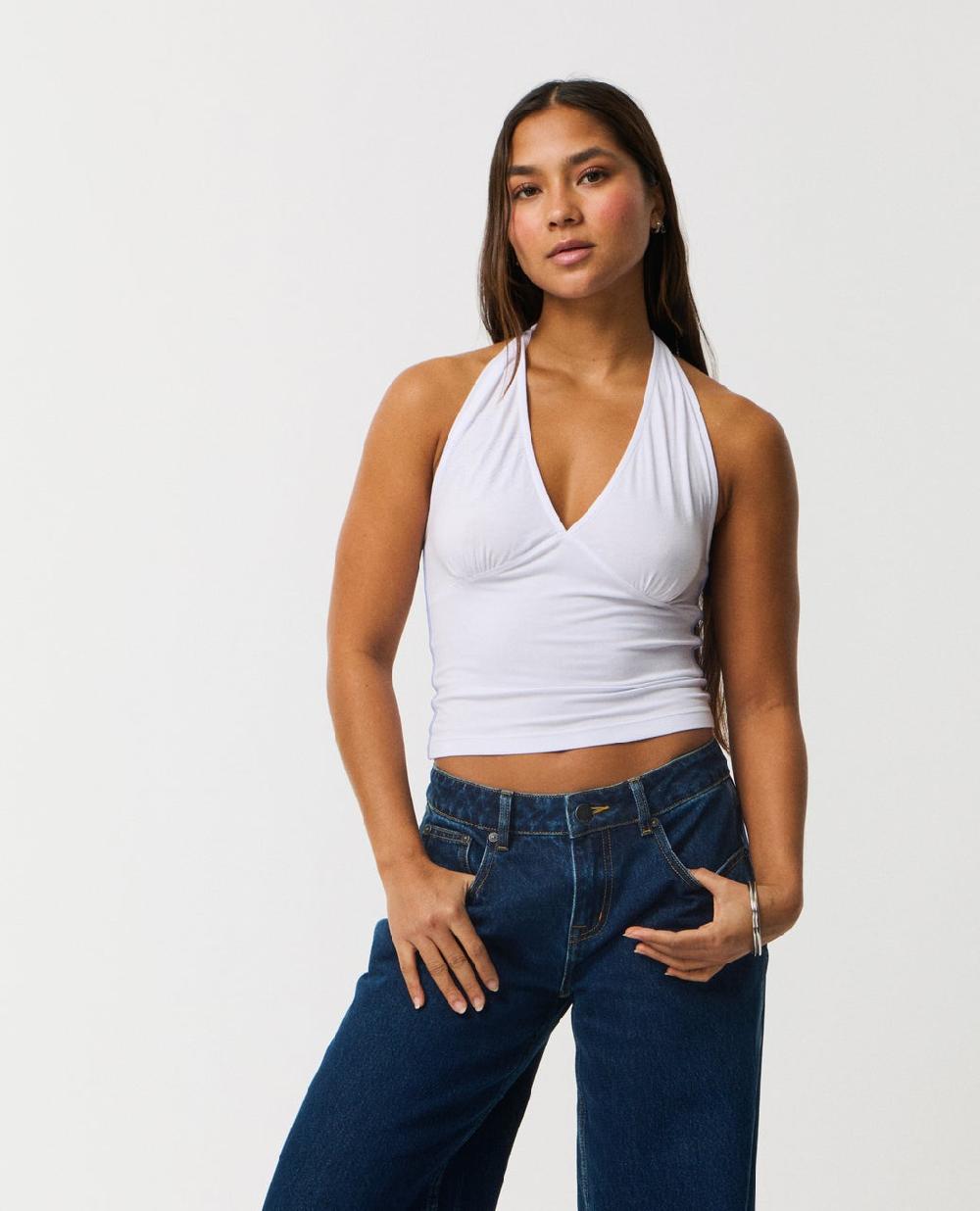 rip curl Archive Script Jersey Halter