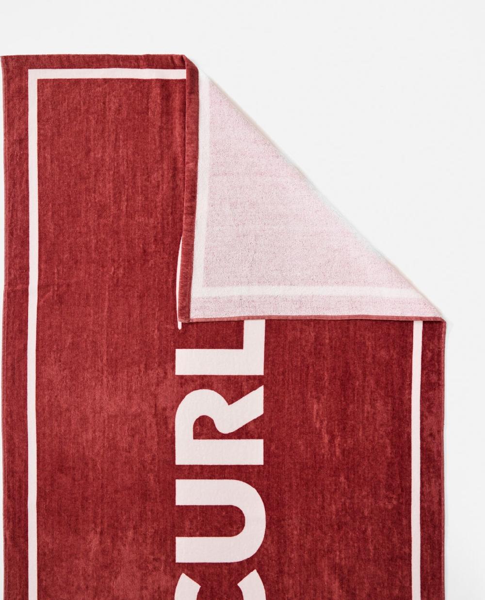 Rip Curl Brand Logo Towel