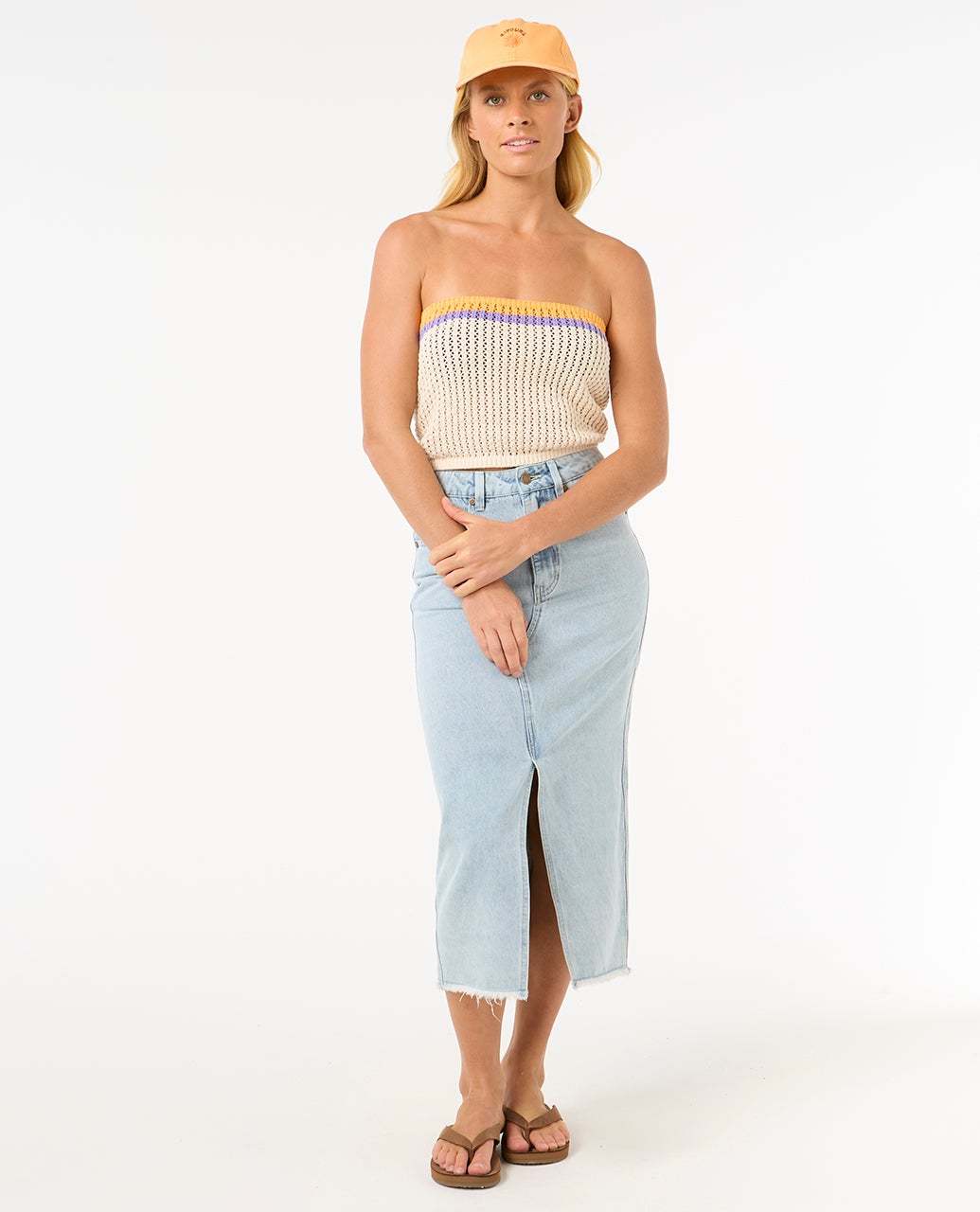 Rip Curl Cala Vadella Crochet Top