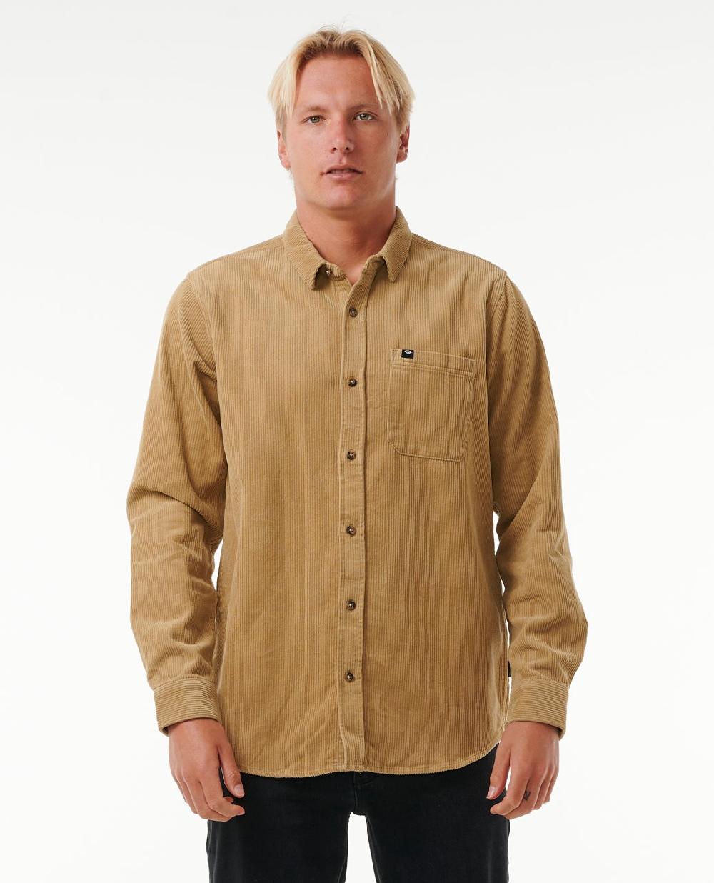 rip curl Classic Surf Cord Long Sleeve Shirt