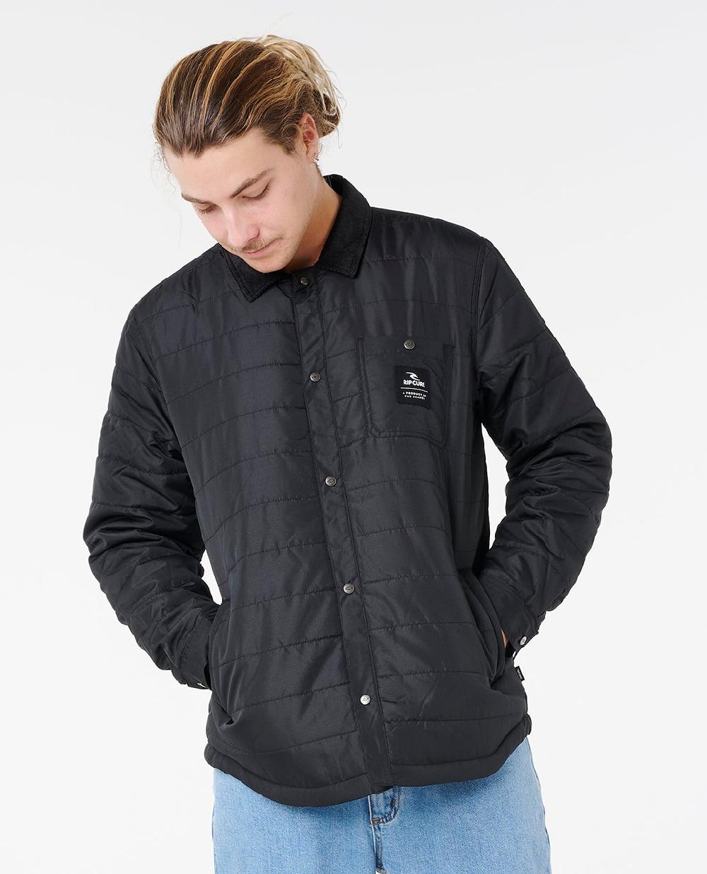 rip curl Coastal Quilted Shirt Jacket